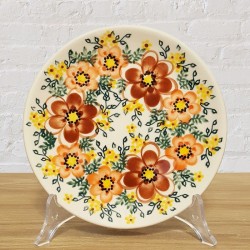 ポーリッシュポタリー VENA 平皿φ17cm V195-U484