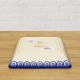 ポーリッシュポタリー VENA スクエアプレート16cm V401-C999