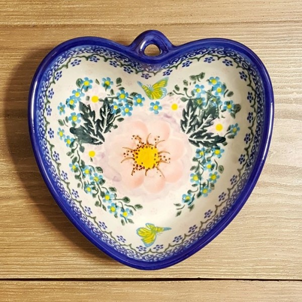 ポーリッシュポタリー VENA ハートボウル 16cm V069-A500