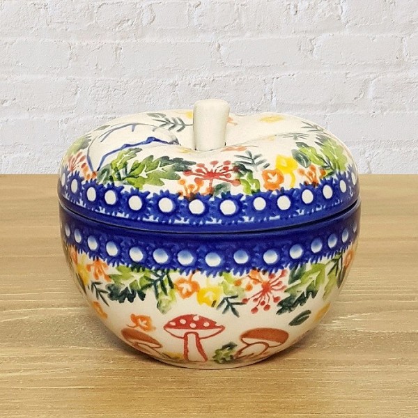 ポーリッシュポタリー VENA りんごポット小 V410-U486