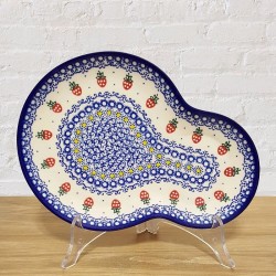 ポーリッシュポタリー VENA ダルマ プレートV209-C210