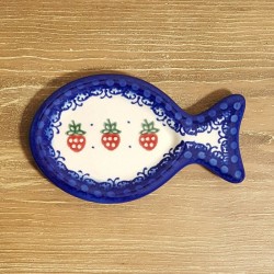 ポーリッシュポタリー VENA おさかな小皿 V441-C210