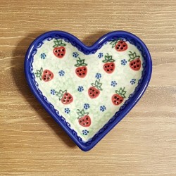 ポーリッシュポタリー VENA ハートプレート V392-U182