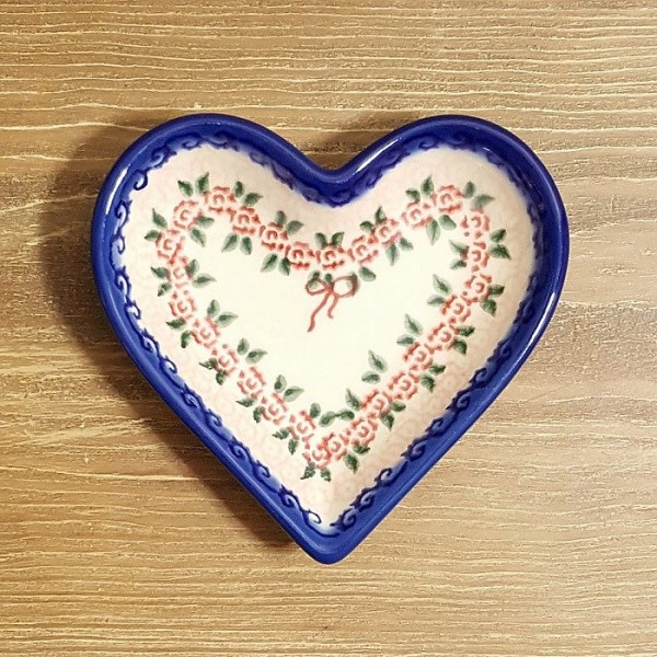 ポーリッシュポタリー VENA ハートプレート V392-U455