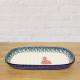 ポーリッシュポタリー CERAMIKA ARTYSTYCZNA オーバル プレート 26.5cm CA392-4893X