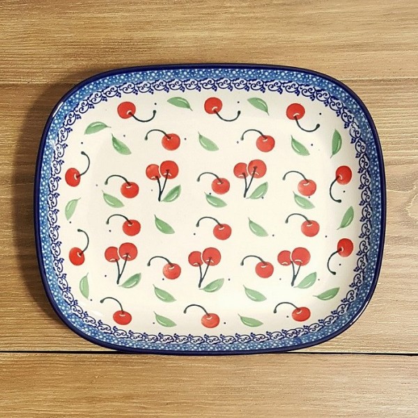 ポーリッシュポタリー CERAMIKA ARTYSTYCZNA スクエアディッシュ 22.5cm CA159-2715X