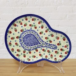 ポーリッシュポタリー VENA ダルマ プレートV209-U182