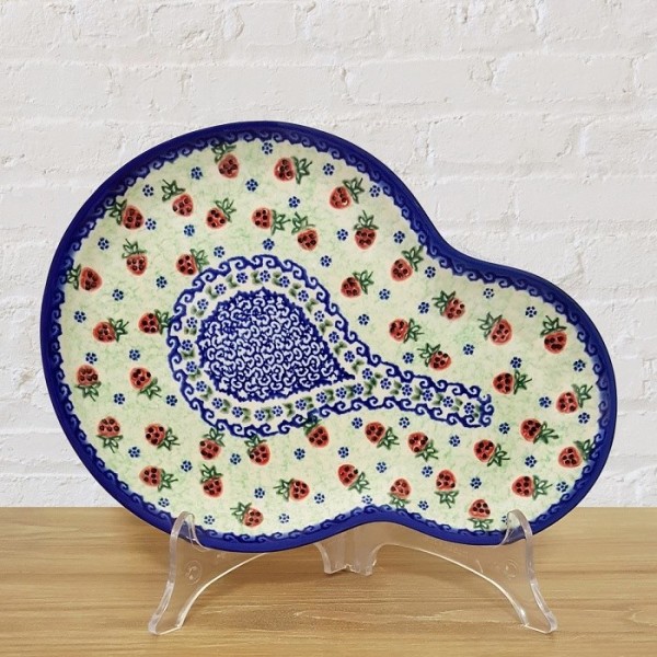 ポーリッシュポタリー VENA ダルマ プレートV209-U182