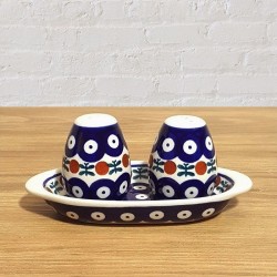 ポーリッシュポタリー MANUFAKTURA 調味料入れ S79-70