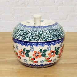 ポーリッシュポタリー CERAMIKA ARTYSTYCZNA りんごポット小 CAA38-1738X