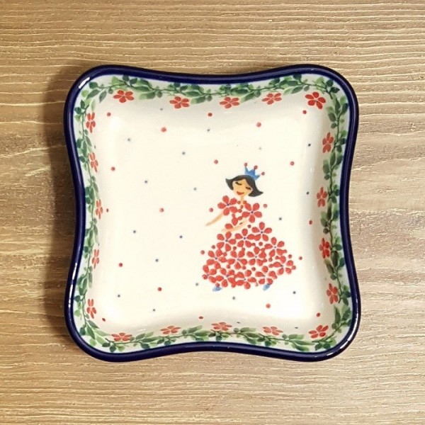 ポーリッシュポタリー CERAMIKA ARTYSTYCZNA スクエア ボウル 11.5cm CA630-2286X