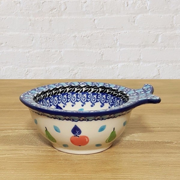 ポーリッシュポタリー CERAMIKA ARTYSTYCZNA おさかなボウル小 200ml CAE35-2704X