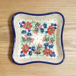 ポーリッシュポタリー CERAMIKA ARTYSTYCZNA スクエア ボウル 11.5cm CA630-1535X