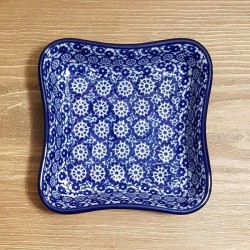 ポーリッシュポタリー CERAMIKA ARTYSTYCZNA スクエア ボウル 11.5cm CA630-884X