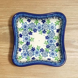 ポーリッシュポタリー CERAMIKA ARTYSTYCZNA スクエア ボウル 11.5cm CA630-2334X