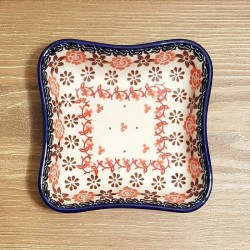 ポーリッシュポタリー CERAMIKA ARTYSTYCZNA スクエア ボウル 11.5cm CA630-2190X