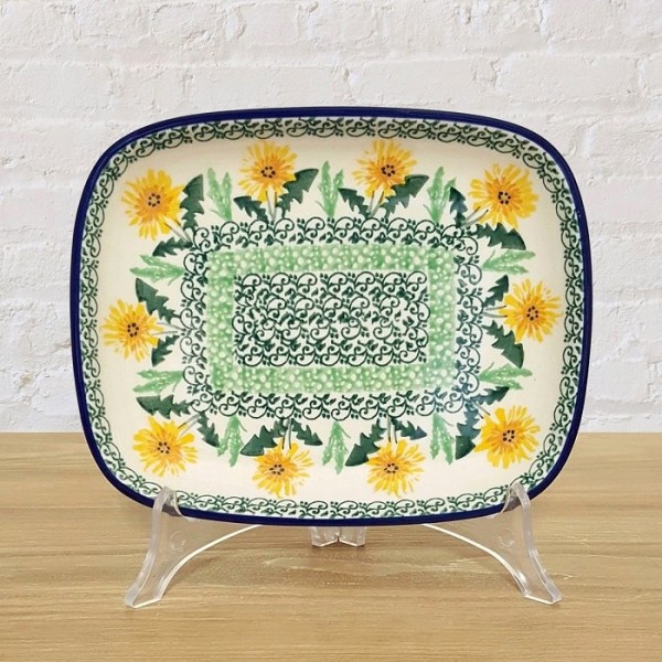 ポーリッシュポタリー CERAMIKA ARTYSTYCZNA スクエアディッシュ 18cm CA159-2122X