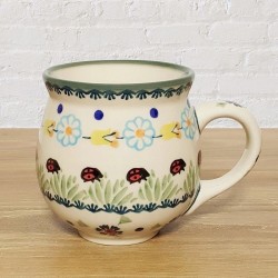 ポーリッシュポタリー MANUFAKTURA ﾎﾟｰﾗﾝﾄﾞﾏｸﾞｶｯﾌﾟ 350ml K90-IF45