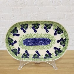 ポーリッシュポタリー MANUFAKTURA オーバルトレイ 24cm P97-P324