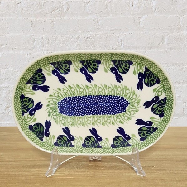 ポーリッシュポタリー MANUFAKTURA オーバルトレイ 24cm P97-P324