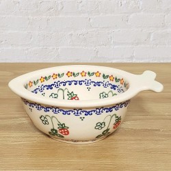 ポーリッシュポタリー VENA おさかなボウル 300ml V487-C131