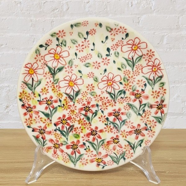 ポーリッシュポタリー VENA 平皿φ17.5cm V195-U525