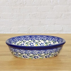 ポーリッシュポタリー VENA グラタン皿16.5cm V564-B253