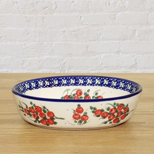 ポーリッシュポタリー MILLENA グラタン皿 (小) 16cm M1121-05R