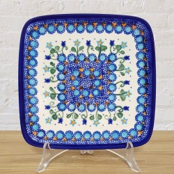 ポーリッシュポタリー VENA スクエアプレート 20cm V205-U006