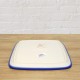 ポーリッシュポタリー VENA スクエアプレート 20cm V205-U276
