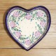 ポーリッシュポタリー MILLENA ハート型ｸﾞﾗﾀﾝ皿21cm M1125-U27V