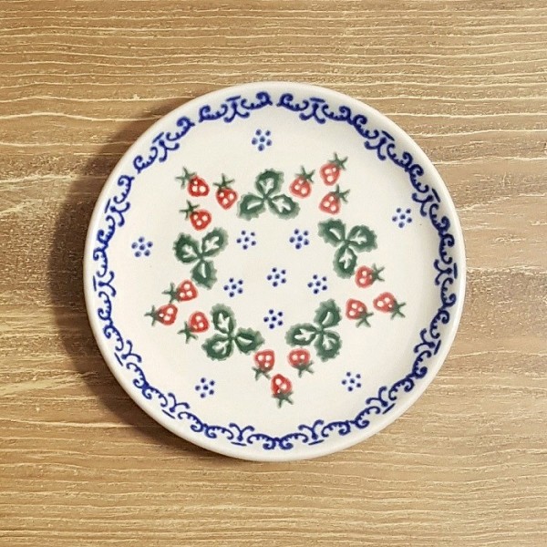 ポーリッシュポタリー VENA プレートφ10cm V372-T018