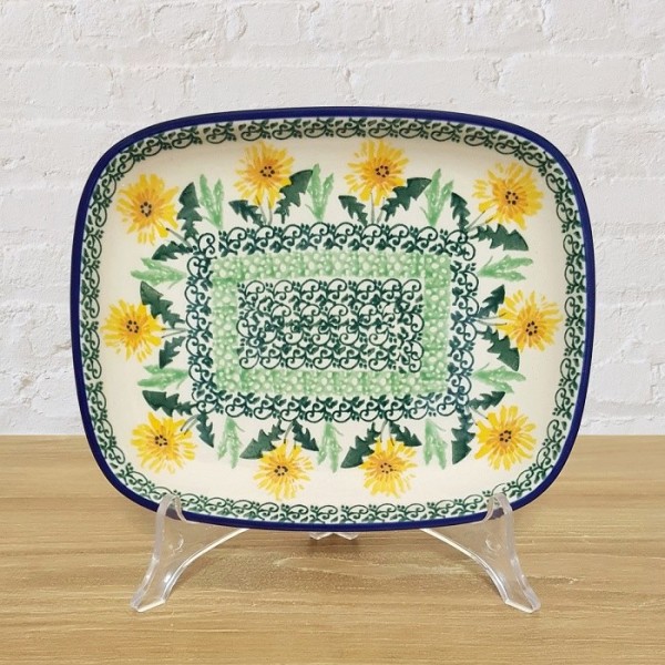 ポーリッシュポタリー CERAMIKA ARTYSTYCZNA スクエアディッシュ 18cm CA159-2122X