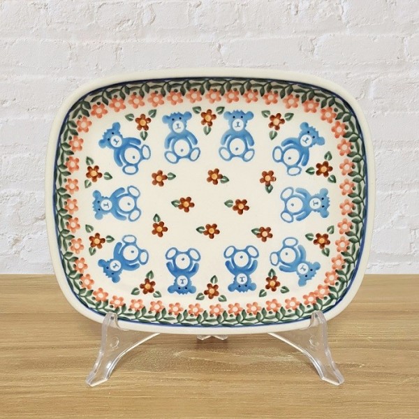 ポーリッシュポタリー CERAMIKA ARTYSTYCZNA スクエアディッシュ 18cm CA159-1140X