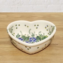 ポーリッシュポタリー VENA ハートボウル 14.5cm V175-U521