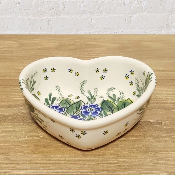 ポーリッシュポタリー VENA ハートボウル 14.5cm V175-U521