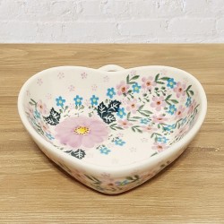 ポーリッシュポタリー VENA ハートボウル 16.5cm V069-U208