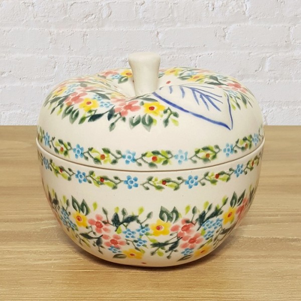 ポーリッシュポタリー VENA りんごポット V356-C119