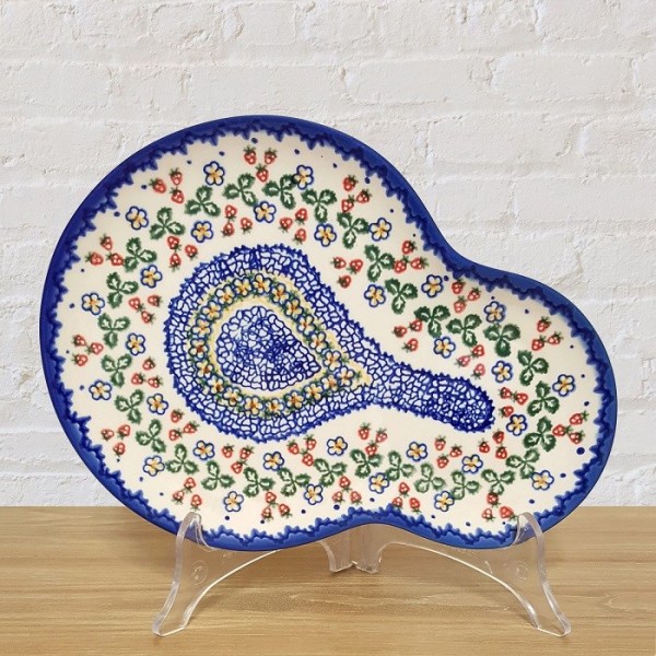 ポーリッシュポタリー VENA ダルマ プレート28cm V209-U253