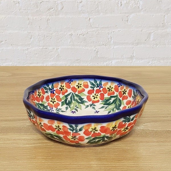 ポーリッシュポタリー IRENA のボウル12cm M124-U52