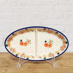 ポーリッシュポタリー CERAMIKA ARTYSTYCZNA セパレートディッシュ22.5cm CA395-2720X