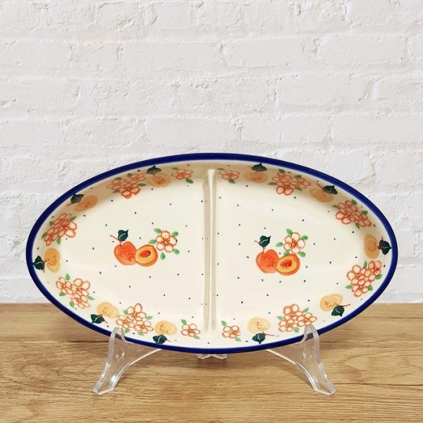 ポーリッシュポタリー CERAMIKA ARTYSTYCZNA セパレートディッシュ22.5cm CA395-2720X