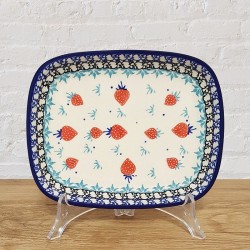 ポーリッシュポタリー CERAMIKA ARTYSTYCZNA スクエアディッシュ18cm CA159-2718X