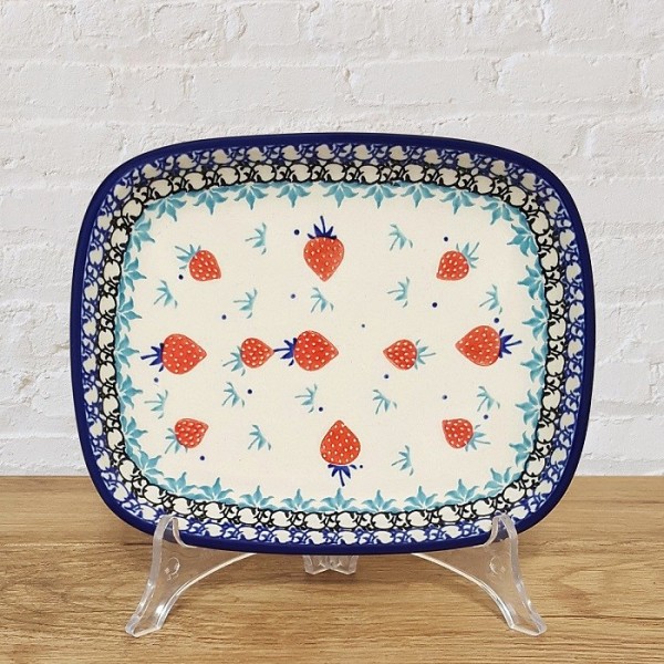 ポーリッシュポタリー CERAMIKA ARTYSTYCZNA スクエアディッシュ18cm CA159-2718X