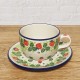 ポーリッシュポタリー CERAMIKA ARTYSTYCZNA カップ＆ソーサー 220ml CA768-2709X