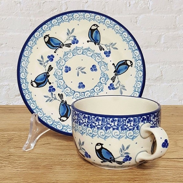 ポーリッシュポタリー CERAMIKA ARTYSTYCZNA カップ ＆ ソーサー 220ml CA768-2681X