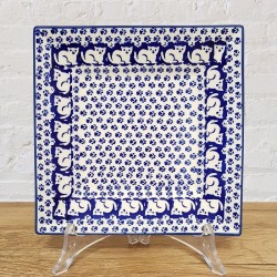 ポーリッシュポタリー MANUFAKTURA スクエアプレート18cm T158-KOT6