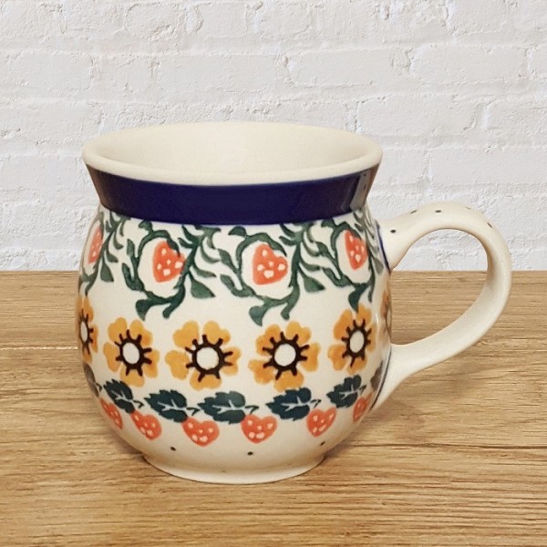 ポーリッシュポタリー CERAMIKA ARTYSTYCZNA ﾎﾟｰﾗﾝﾄﾞﾏｸﾞｶｯﾌﾟ 250ml CA05-2211X