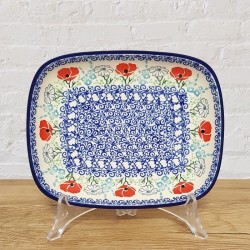 ポーリッシュポタリー CERAMIKA ARTYSTYCZNA スクエアディッシュ 18cm CA159-1490X