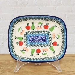 ポーリッシュポタリー CERAMIKA ARTYSTYCZNA スクエアディッシュ 18cm CA159-2724X